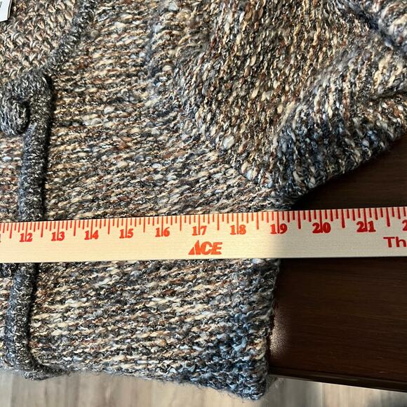 CAbi Ritz Knit Tweed Double Breasted Blazer Jacket Sweater Size M Career Button - Picture 9 of 13